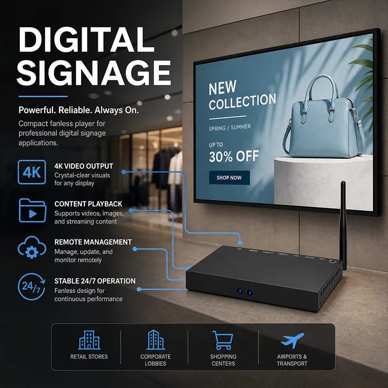 YC-T620 Industrial Mini PC