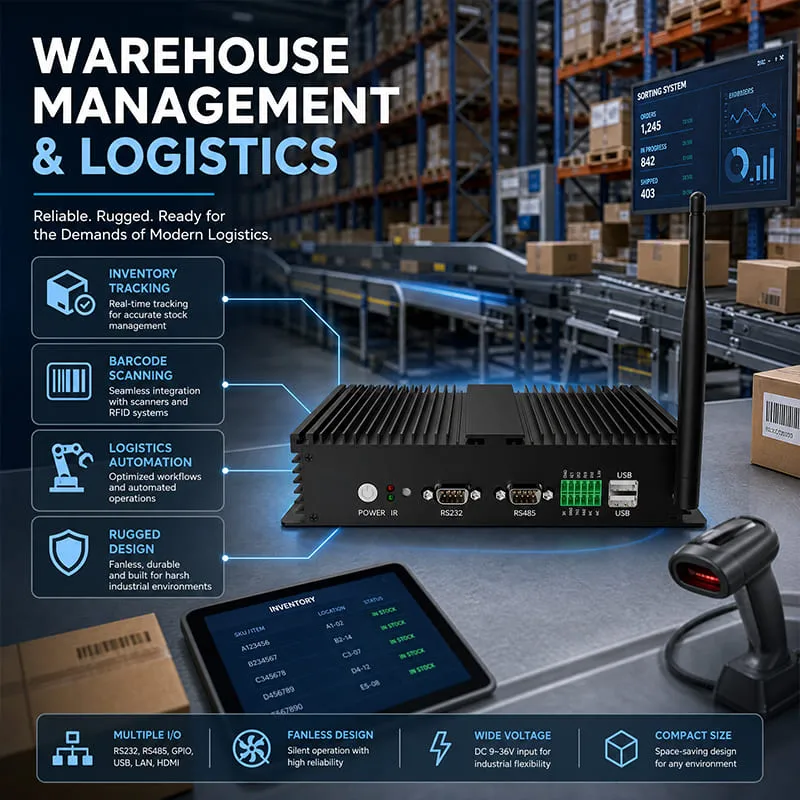 YC-I720 Industrial Mini PC