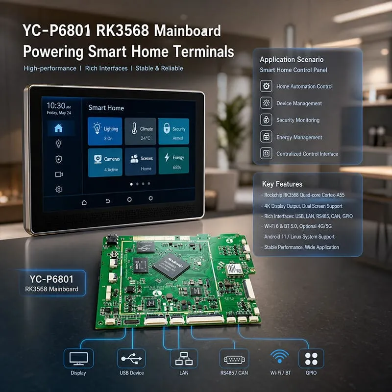 YC-P6801 RK3568 Motherboard-1