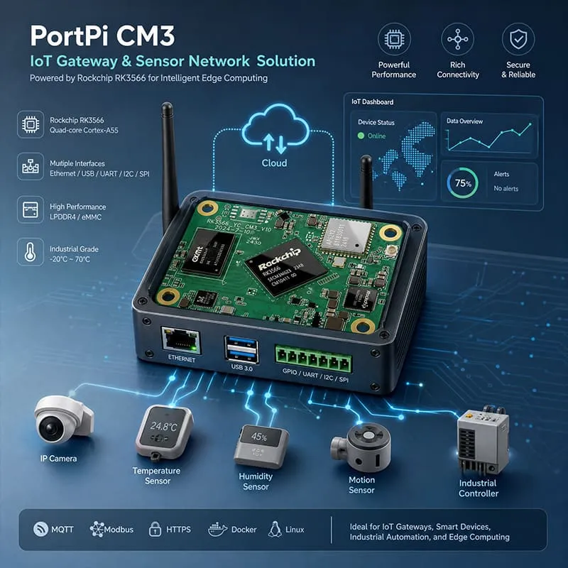 PortPi CM3 Compute Module 3 1