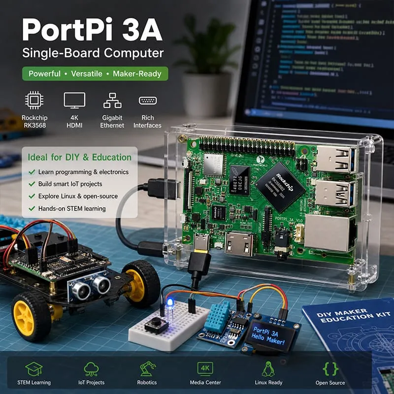 PortPi 3A Single Board Computer 3