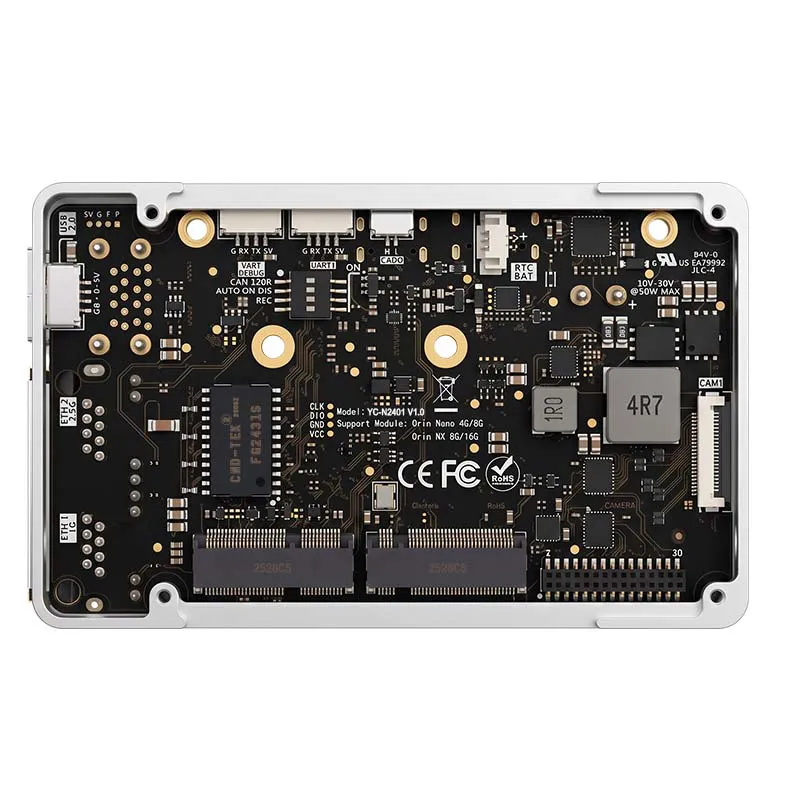 YC-N2401 NVIDIA Jetson Orin Nano AI Edge Computing Carrier Board-2