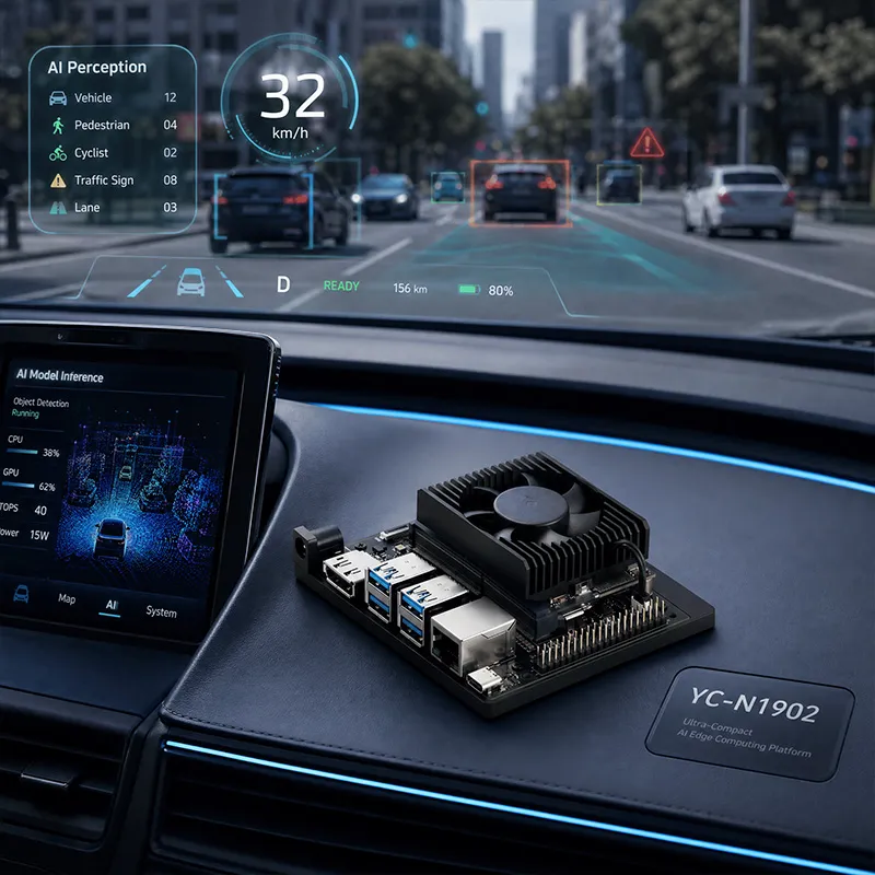 YC-N1902-NVIDIA Jetson Orin Carrier Board for AI Edge Computing