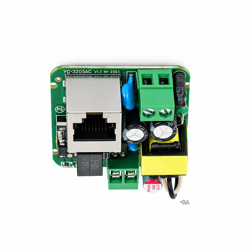Industrial PoE Module with AC/DC Power Supply and RS485 Communication
